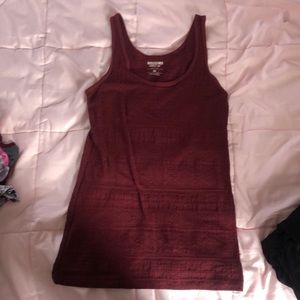 Red tank top